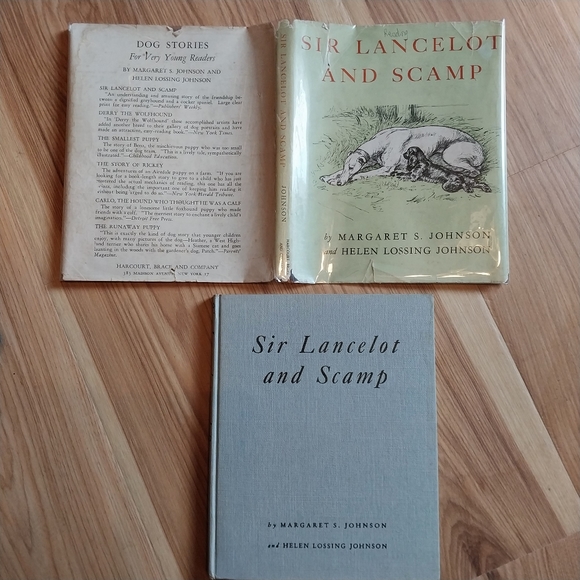 1945 Sir Lancelot and Scamp Children's Dog Book Margaret Helen Lossing Johnson - Picture 4 of 8